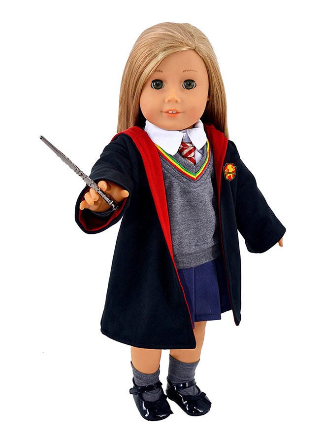 Magic School Uniform Inspired Doll Clothes Shoes Set For American Girl Dolls And 18" Dolls - Image 2