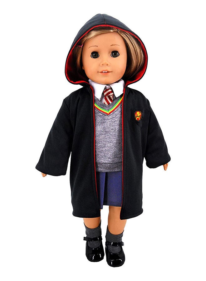 Magic School Uniform Inspired Doll Clothes Shoes Set For American Girl Dolls And 18" Dolls - Image 3