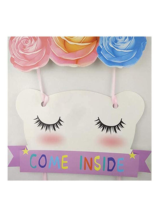 Party Propz Unicorn Theme Door Board For Unicorn Birthday Decoration - Image 3