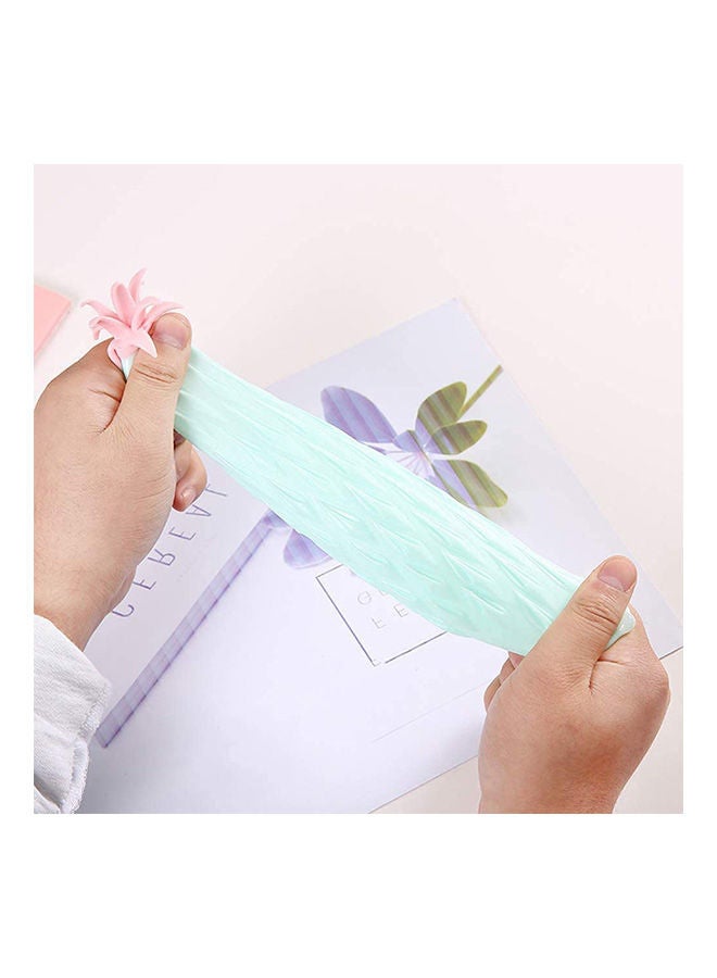 لعبة كرة لتخفيف التوتر بتصميم لطيف على شكل ثمرة الأناناس قابلة للضغط من قطعة واحدة، حسية و ناعمة باللون لأخضر أخضر - Image 2