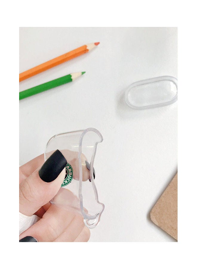 أوكتيك حافظة لسماعات آيربودز بشعار ستاربكس مع سلسلة مفاتيح مضادة للفقد متعدد الألوان - Image 4