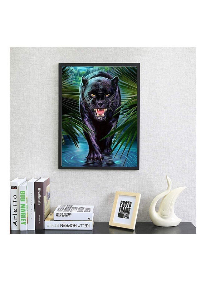 Diamond Painting Art For Adults Colorful Rainstone Dots Beads Kits Black Panther - Image 3