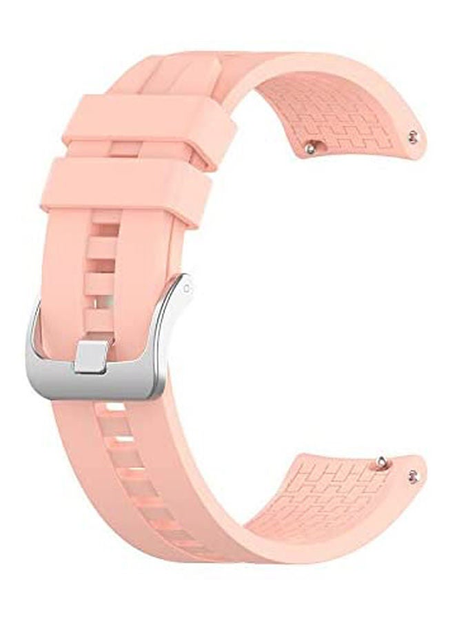 Soft Silicone Replacement Strap Wristbands for Huawei watch GT2 Pro Smart Watch Pink