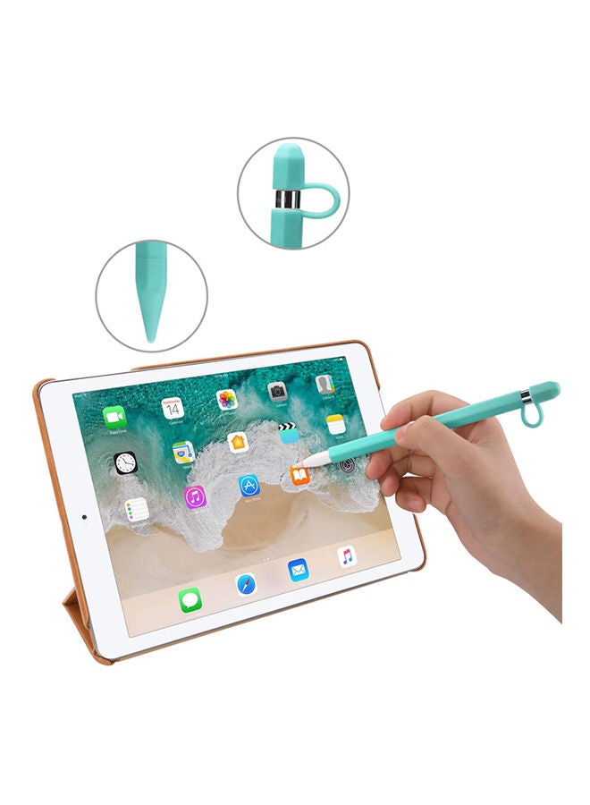 Case for Apple Pencil - Anti-lost Cap Holder and Nib Cover Set for Apple Pencil 1st Generation/iPad Pro 9.7/10.5,Apple Pencil Protective Cover Blue - Image 2