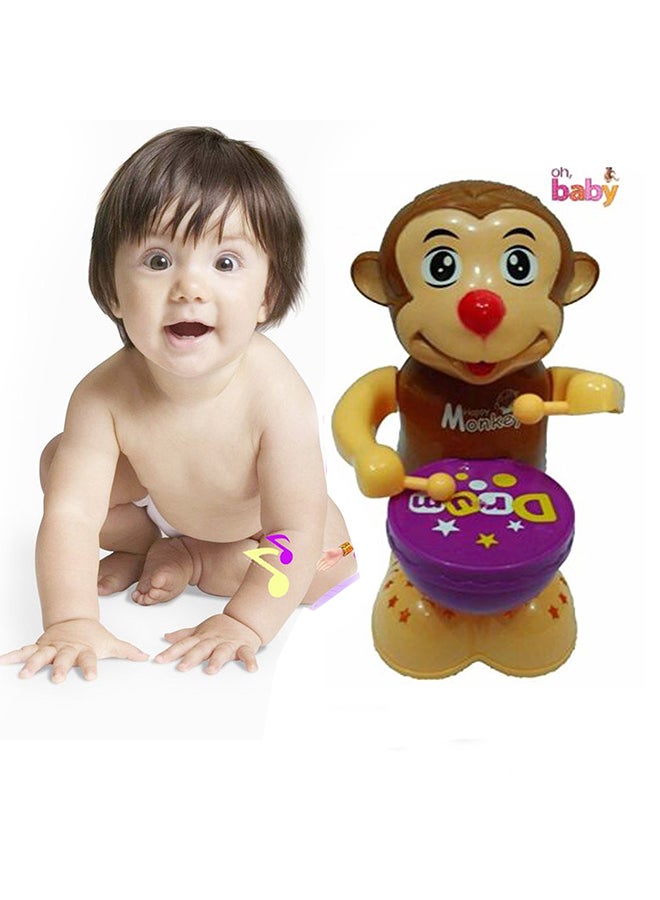 ويل بلاي دمية موسيقية بتصميم قرد طبال سعيد - Image 4