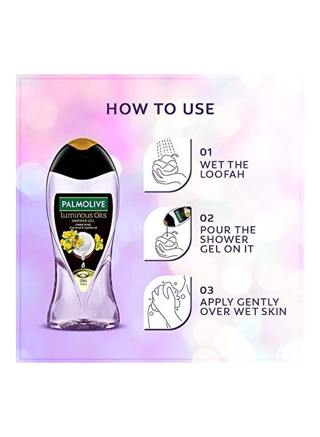 Palmolive - Body Wash Luminous Oils Enriching Shower Gel Multicolour 250ml - Image 1