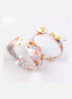 Floral Printed Mom And Me Design Headbands Multicolour