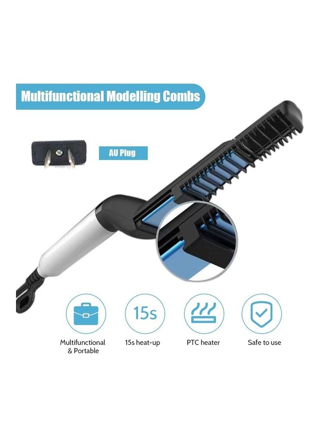 FED Multifunctional Hair Beard Comb Black/blue  - Image 1