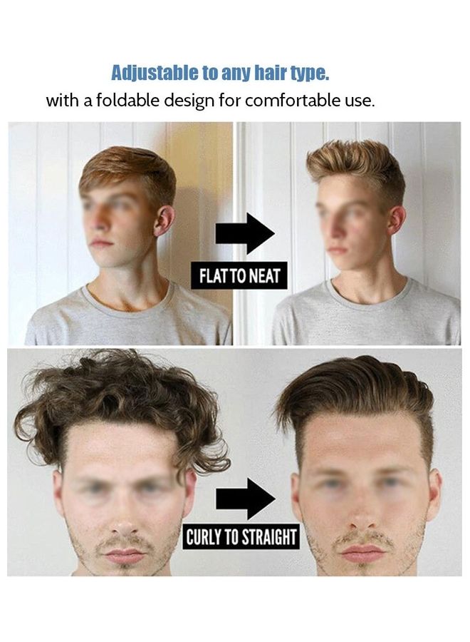 FED Multifunctional Hair Beard Comb Black/blue  - Image 3