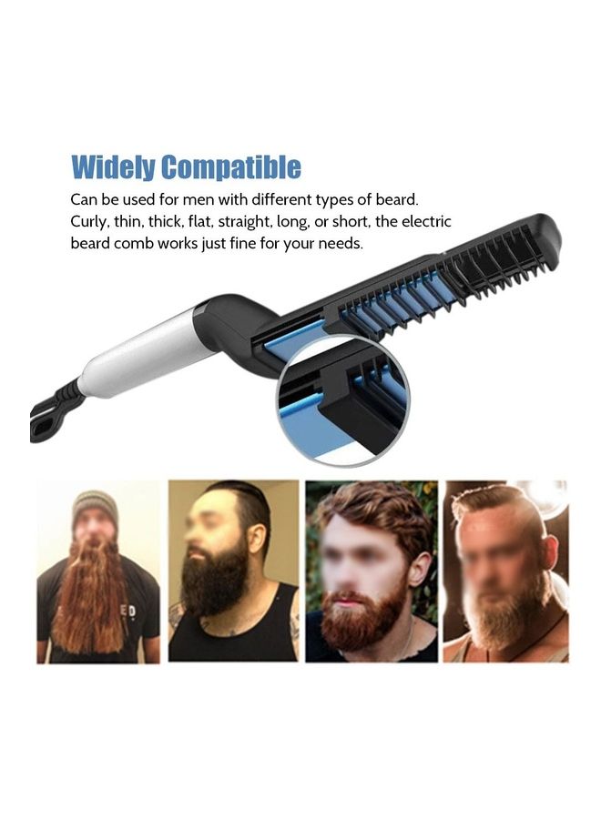 FED Multifunctional Hair Beard Comb Black/blue  - Image 4