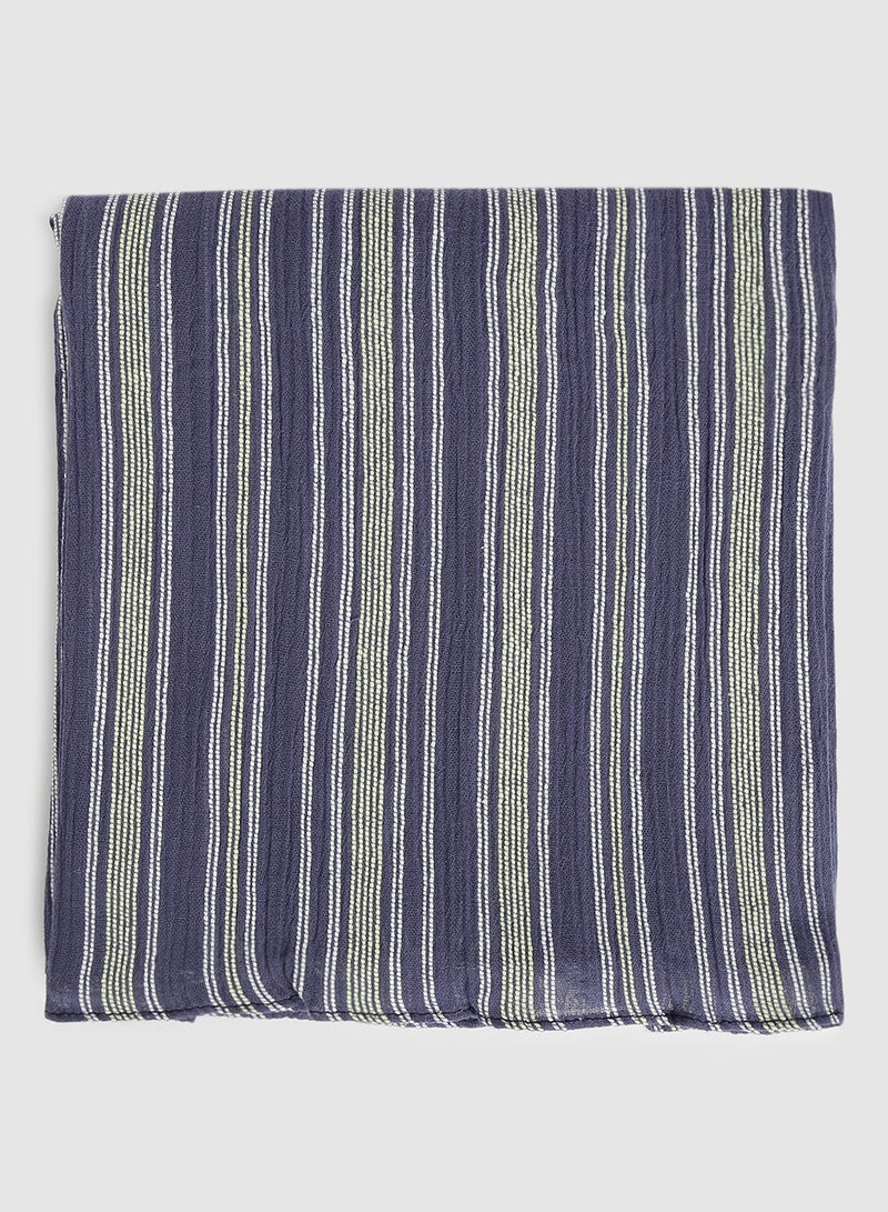 Aila Casual Regular Scarf Blue/Grey - Image 3