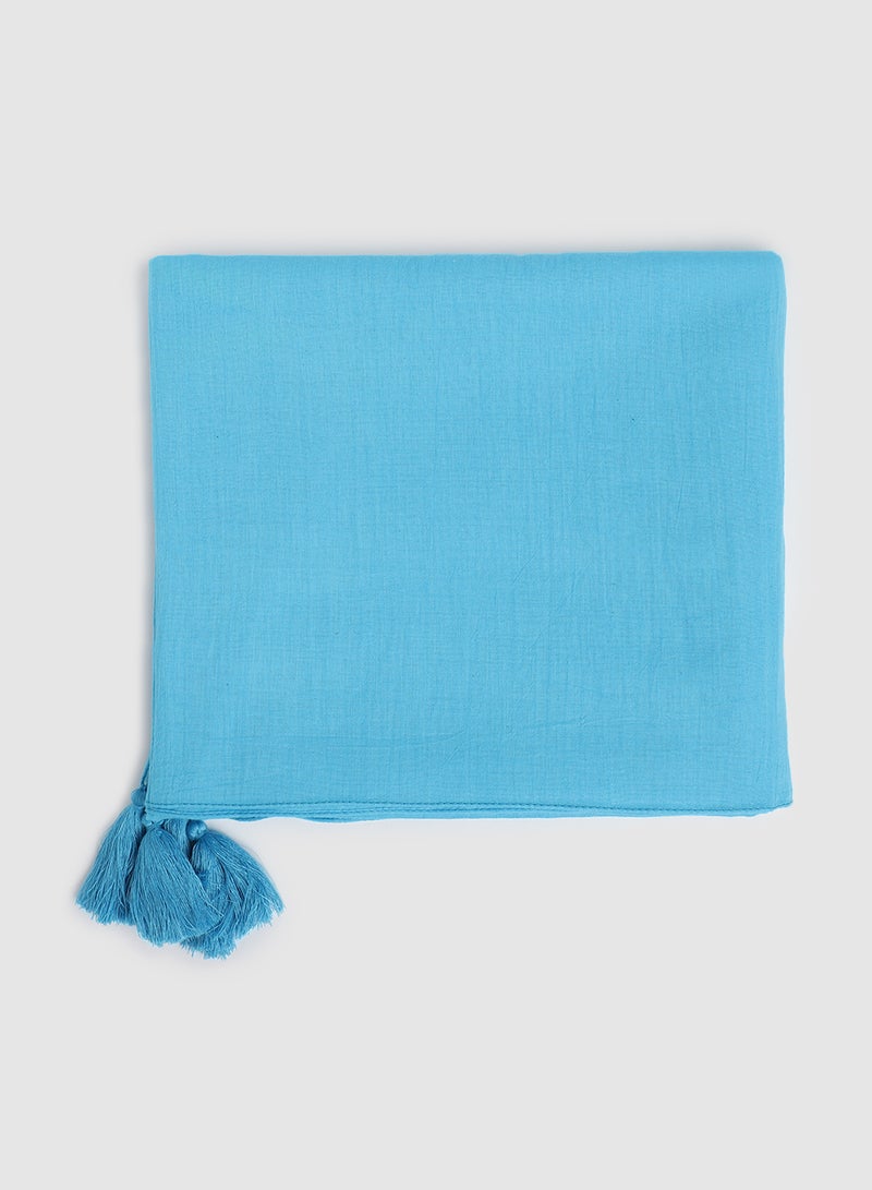 Aila Regular Scarf Blue  - Image 3