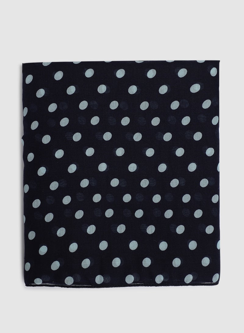 Aila Casual Regular Scarf Blue - Image 3