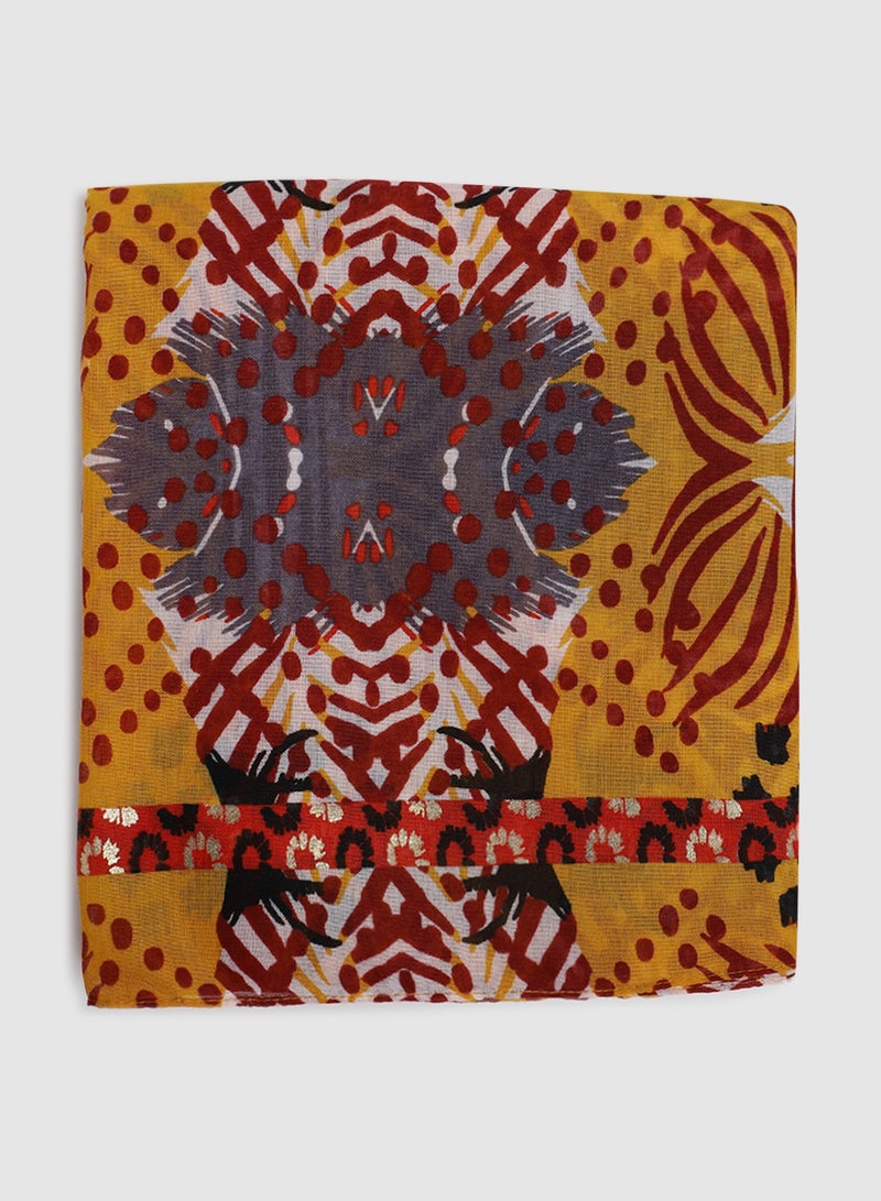 Aila Casual Regular Scarf Multicolour  - Image 3