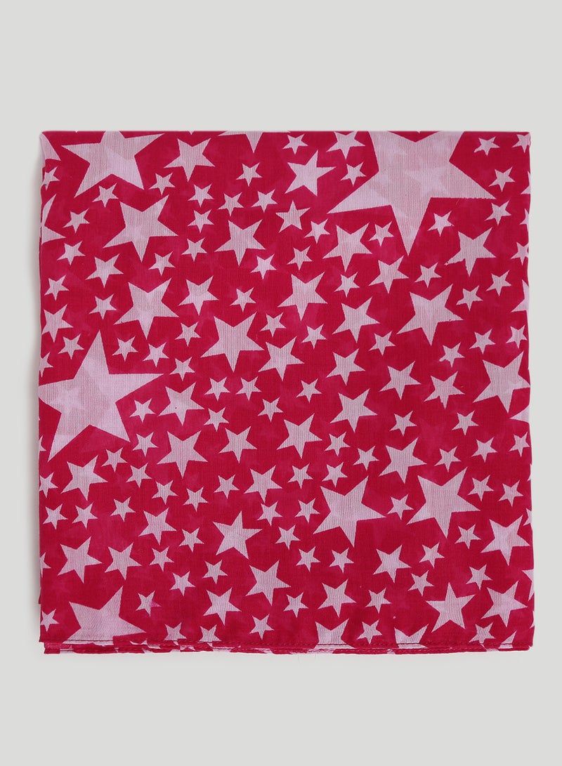 Aila Casual Regular Scarf Pink  - Image 3