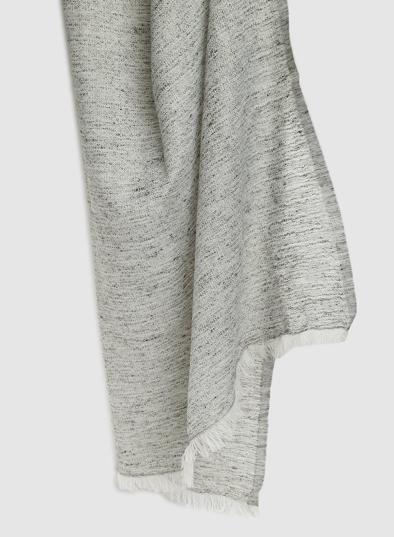 Aila Casual Regular Scarf Grey  - Image 2