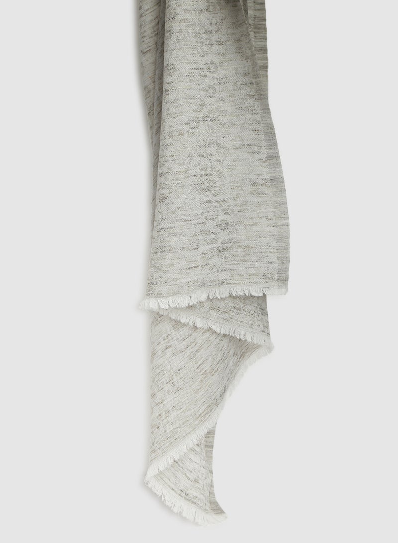 Aila Regular Scarf Grey  - Image 2