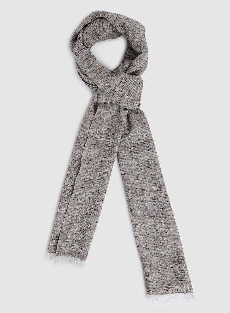 Aila Regular Scarf Grey  - Image 1