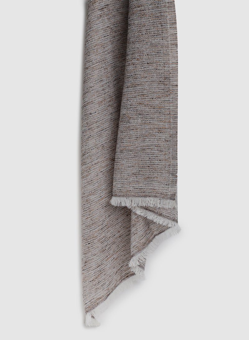 Aila Regular Scarf Grey  - Image 2