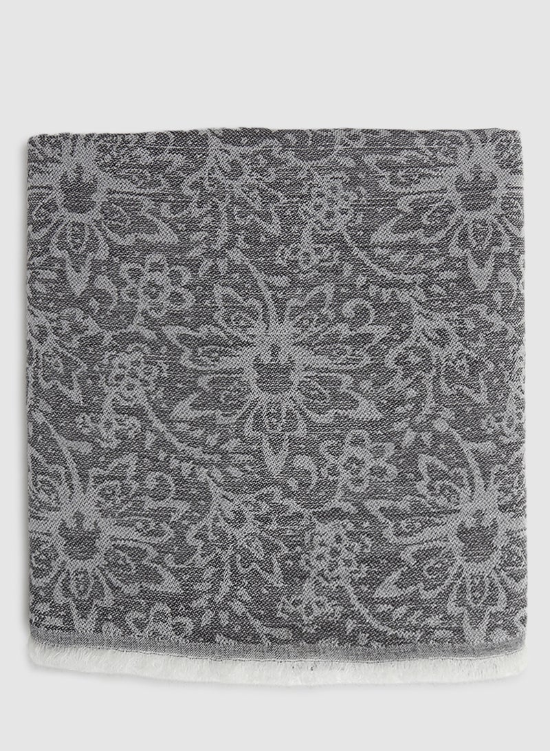 Aila Casual Regular Scarf Grey  - Image 3