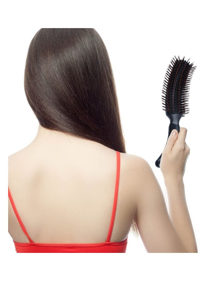 فيد مشط شعر منحني على شكل حرف S أسود - Image 2