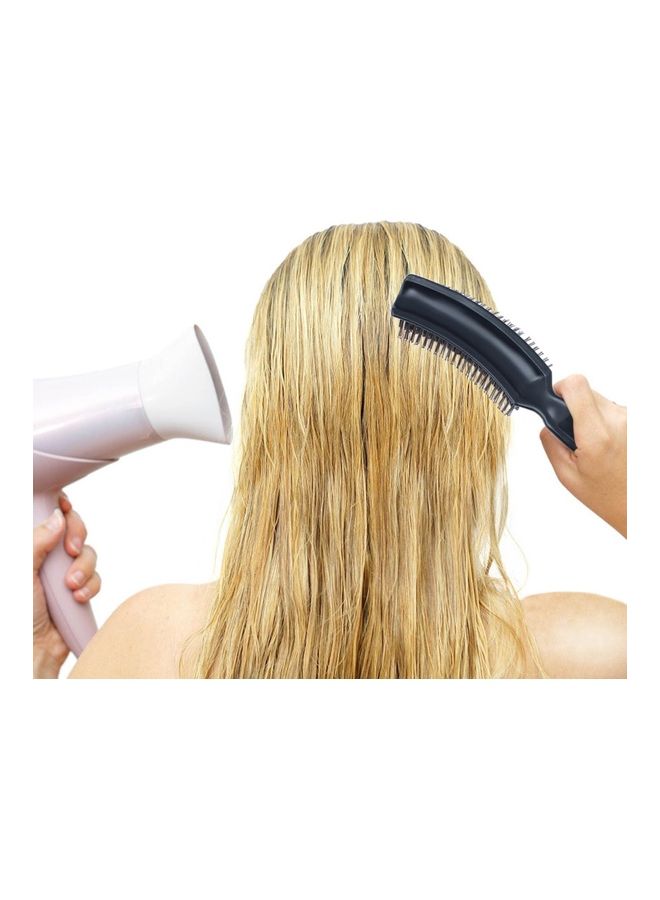 فيد مشط شعر منحني على شكل حرف S أسود - Image 3