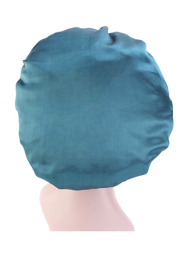 FED Cotton Hair Cover Bonnet Sleep Cap Blue - Image 4