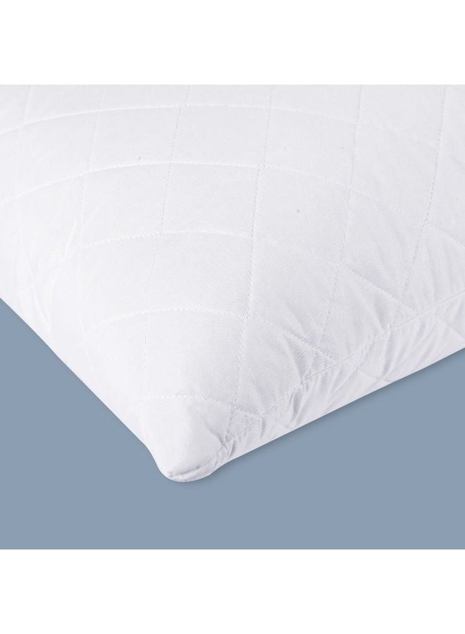 باري لايف وسادة نوم ناعمة مصنوعة من السيليكون للسرير polyester أبيض 50 x 70سم  - Image 3