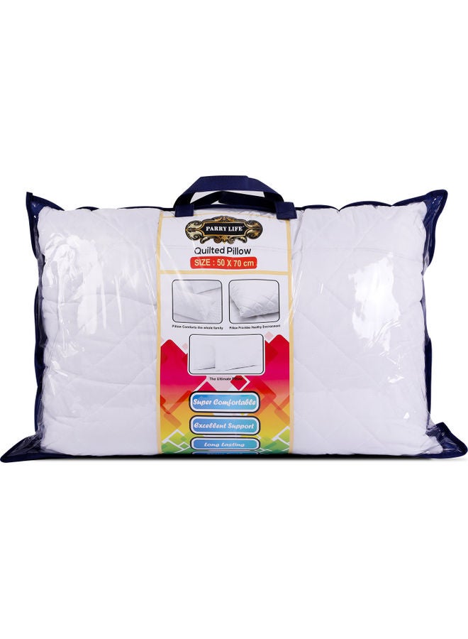 باري لايف وسادة نوم ناعمة مصنوعة من السيليكون للسرير polyester أبيض 50 x 70سم  - Image 1