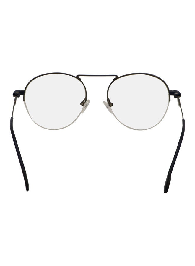 Aviator Anti-Blue Light Eyeglasses With Clip On Sunglasses