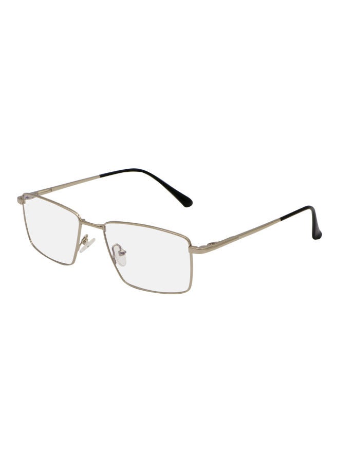 TFL - Men's Rectangular Anti-Blue Light Eyeglasses With Clip On Sunglasses - Image 1