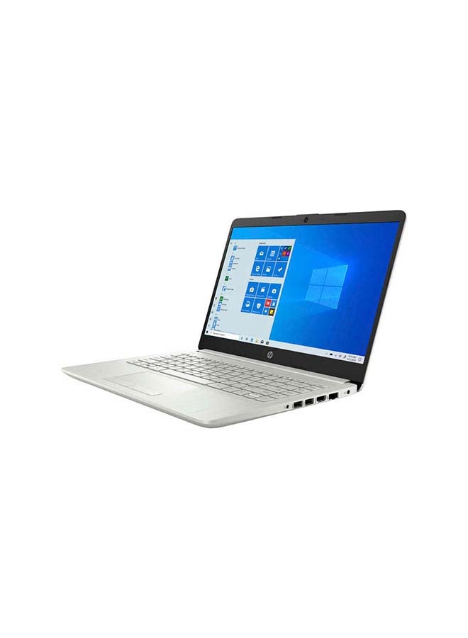 HP - 14-DK1032 (Upgraded Version) Laptop With 14 Inches Full HD Display,AMD Ryzen 3 3250U 2.6GHz/ 128GB SSD/ 4GB RAM (1920x1080)/ BT/Windows 10 Home/ Webcam /International Version English Natural Silver - Image 1