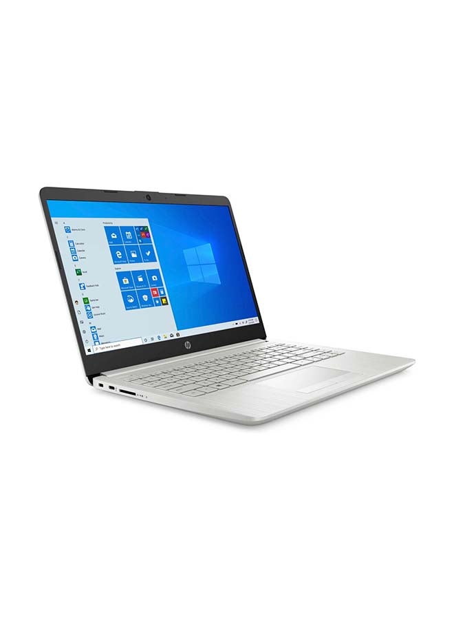 HP - 14-DK1032 (Upgraded Version) Laptop With 14 Inches Full HD Display,AMD Ryzen 3 3250U 2.6GHz/ 128GB SSD/ 4GB RAM (1920x1080)/ BT/Windows 10 Home/ Webcam /International Version English Natural Silver - Image 1