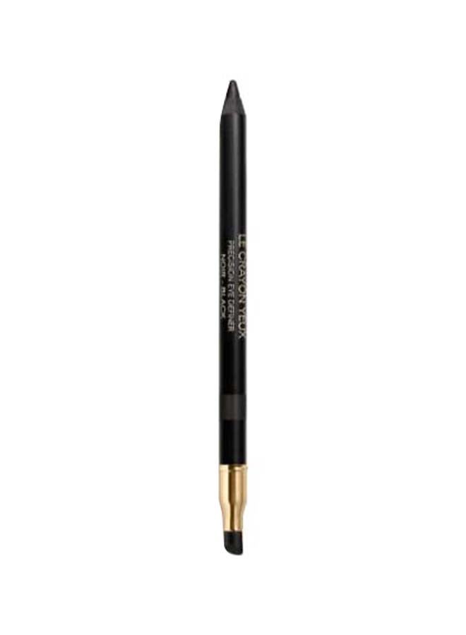 CHANEL - Le Crayon Yeux Eye Liner Kohl With Sharpener 01 Noir Black - Image 1