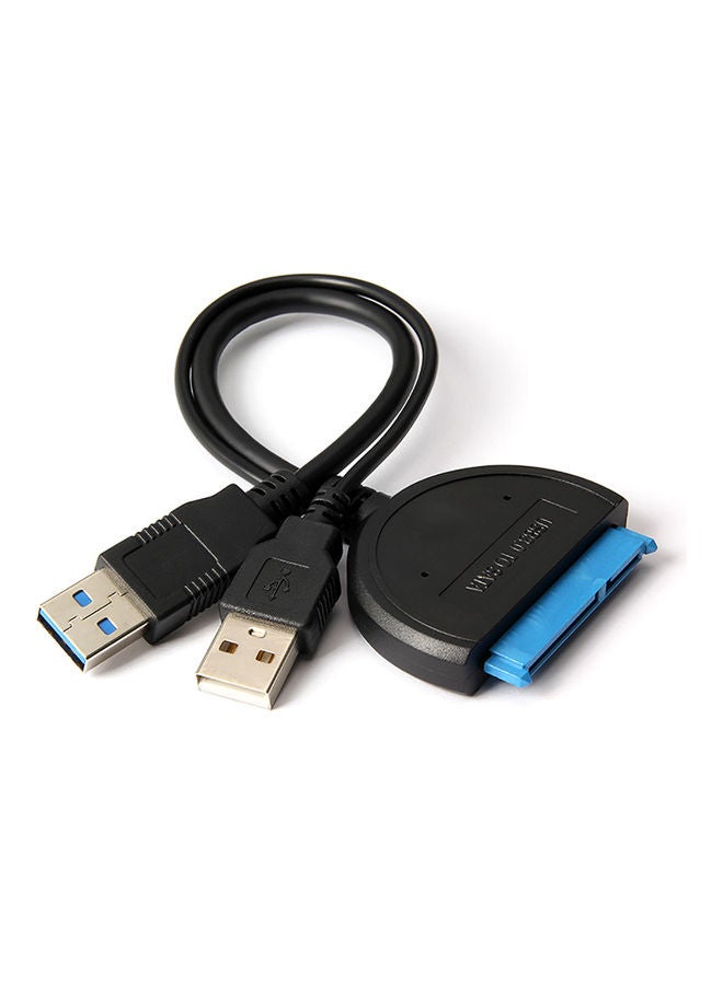 USB3.0 To SATA Hard Disk Adapter Cable Black - Image 3