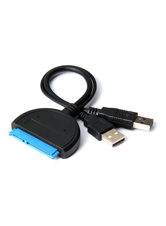USB3.0 To SATA Hard Disk Adapter Cable Black - Image 1