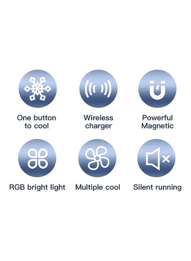 Generic Mobile Phone Cooling Pad White  - Image 3