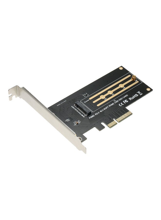 M.2 NVME Adapter Card Black - Image 1