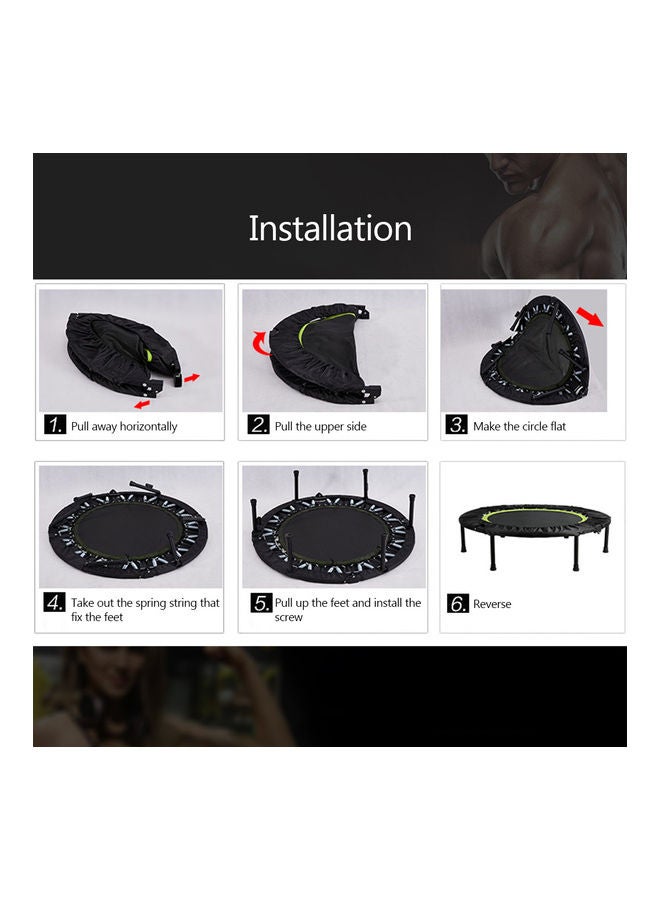Generic Adult Fitness Bounce Bed Lose Weight Mini Trampolines - Image 2