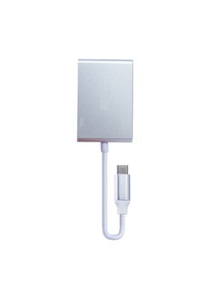 2B Type C Male To Vga - Hdmi - Dvi - Usb3 Silver  - Image 1