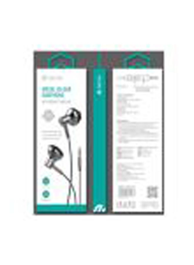 2B Devia Metal In Earphone With Remote And Mic Black  - Image 2