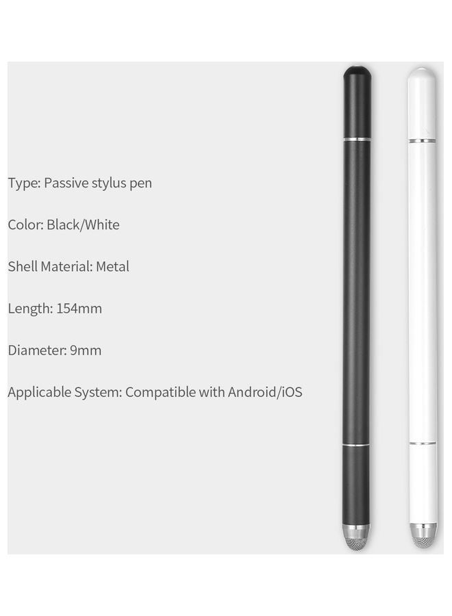 Universal Passive Stylus Pen Black - Image 2