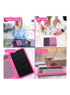 Generic USB Calculator Writing Board Pink  - Image 4