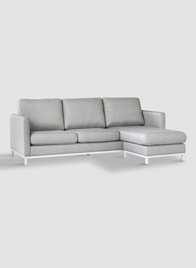 L-Shape Sofa - Nordic sofa Couch - Sofa Bed Relaxing Sofa- Light Grey 2300*1590*890mm