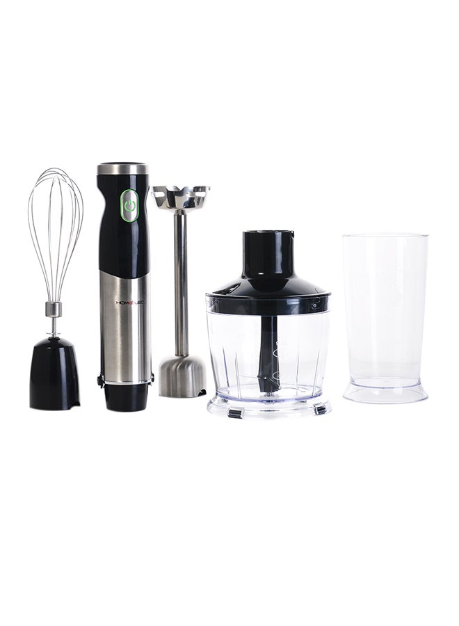 هوم إلك خلاط يدوي قابل للشحن . HC20HBLR-1 أسود/فضي . - Image 1