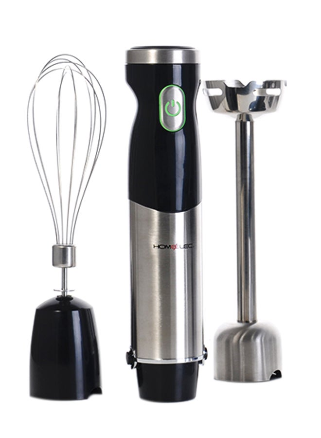 هوم إلك خلاط يدوي قابل للشحن . HC20HBLR-1 أسود/فضي . - Image 2