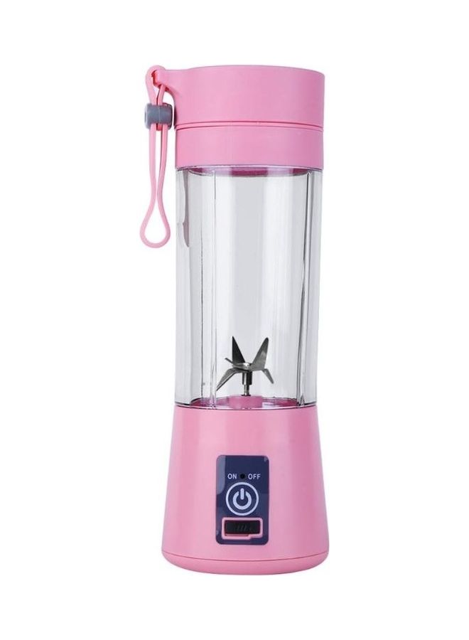 USB Rechargeable Electric Juicer Mixer Pink - Image 1