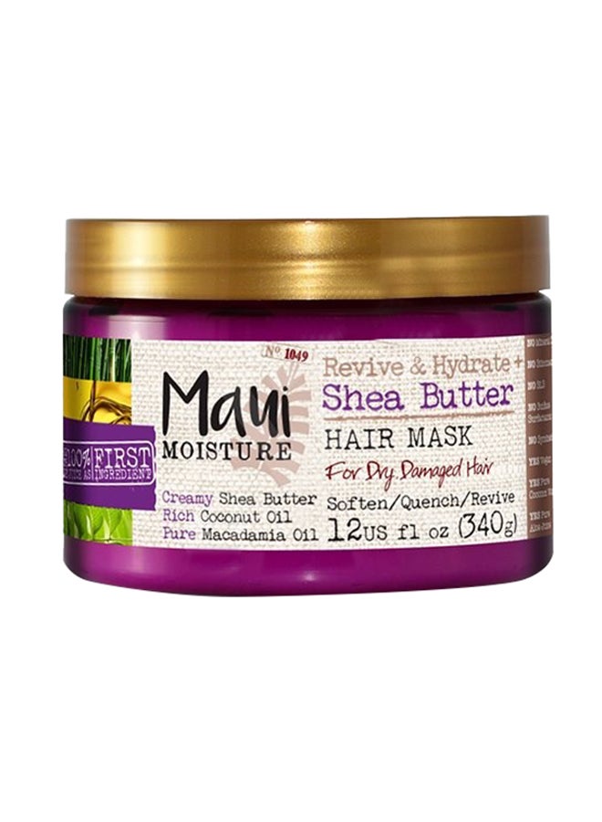 MAUI MOISTURE Revive & Hydrate + Shea Butter Hair Mask 340grams 