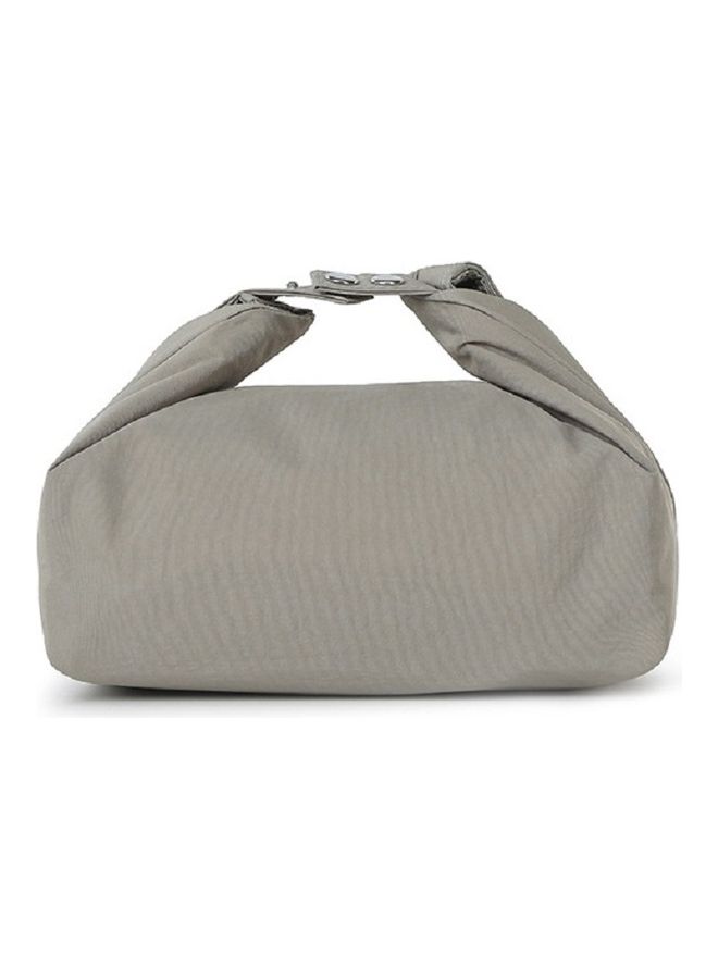 Sharpdo Waterproof Multifunctional Reusable Folding Lunch Bag Grey 22.5x14x13cm  - Image 1