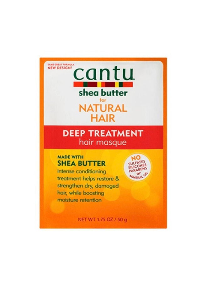 Cantu - Hair Masque Deep Treatment With Shea Butter Orange 50grams - Image 1